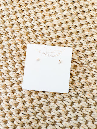 Pearl Cross Studs