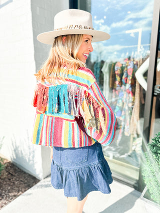Boone Fringe Jacket
