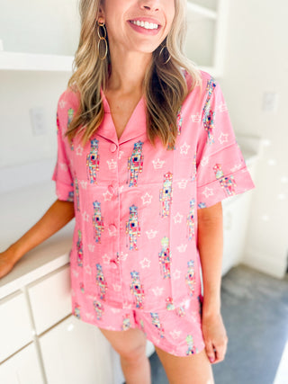 Graffiti Nutcracker Pajama Set