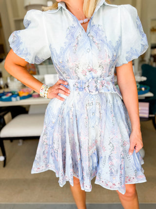 Blue Wonderland Dress