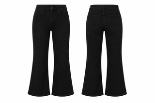 Noir Lennon Crop Boot Jean