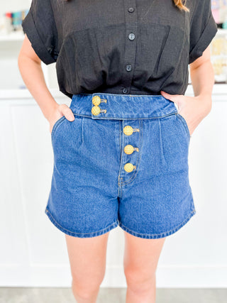 Classy In Denim Short