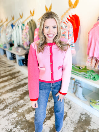 Pop Of Color Cardigan