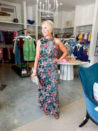 Camille Velvet Maxi Dress