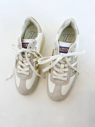 Boston Metallic Gold Sneaker