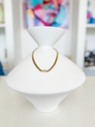 Diamond Pendent Chain Necklace