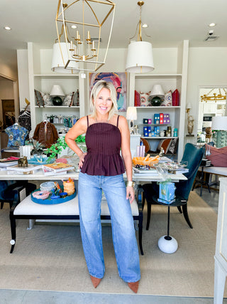 Beaufort Pleated Top