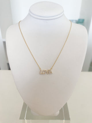 Gold Plated Love Necklace