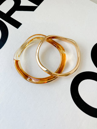 Met Steps Bangle Set