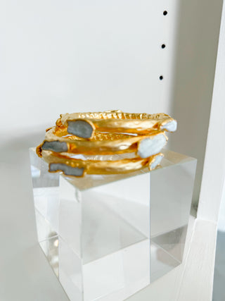 The Fierce Hammered Bangle