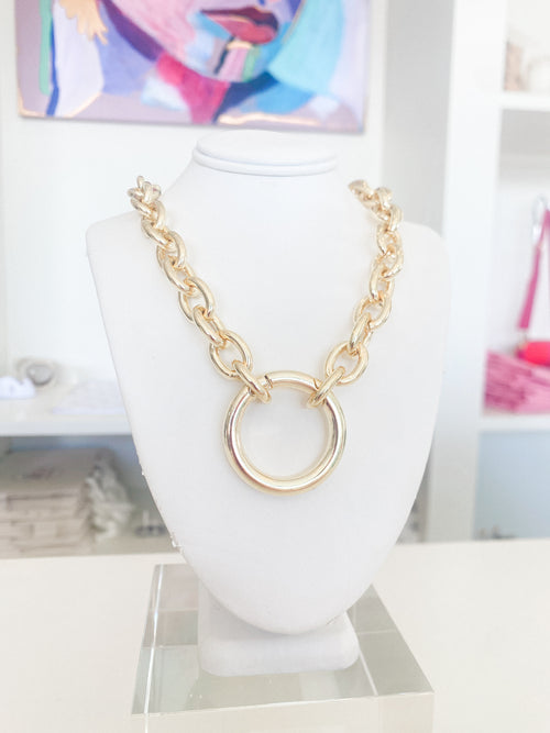 Gold Chunky Cable Chain