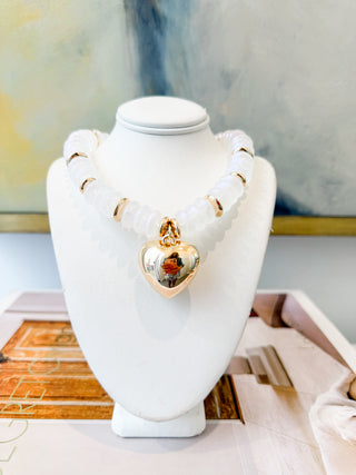 In Love Beaded Necklace