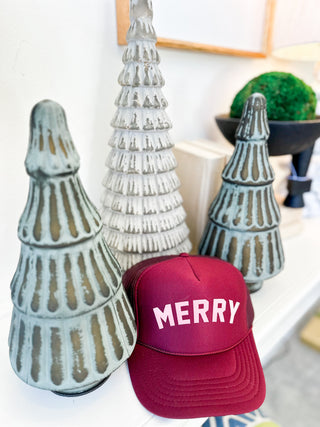 Merry Maroon Trucker Hat