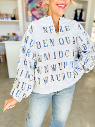 Nola Streets Tiles Sweatshirt