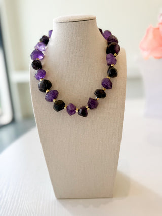 Chunky Brass Statement Necklace