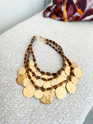 Tin and Twilight Necklace