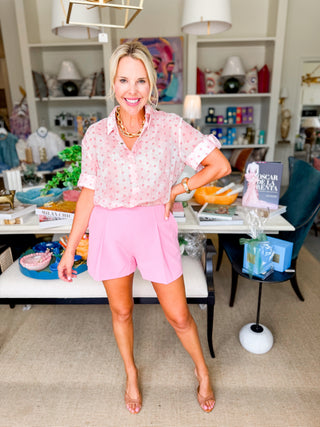 The Confetti Dot Blouse