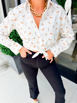 The Puppy Love Button-Up