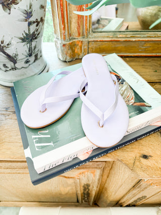 Lilac Rivington Flip Flop