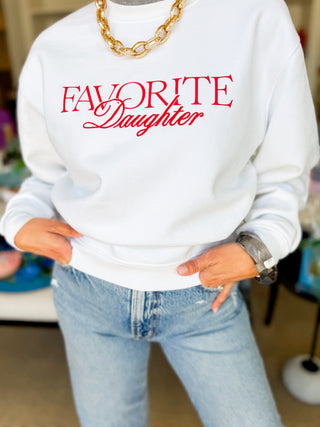 Favorite Daughter Logo Sweatshirt