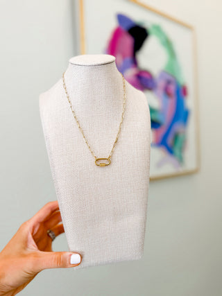 Clingy Carabiner Necklace