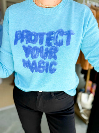 Protect Your Magic Cashmere Sweater
