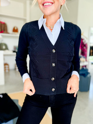 Layer Player Cashmere Top