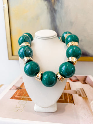Acrylic Ball Necklace