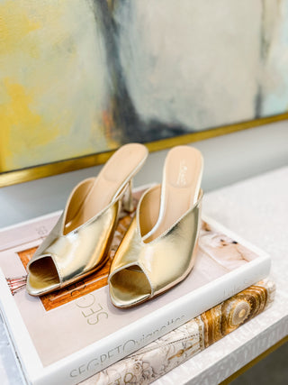Trace Gold Heel