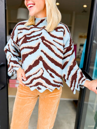 Blue Skies Ahead Sweater