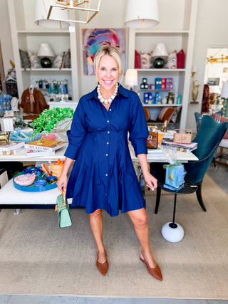 The Sutton Tailored Shirt Dress