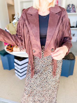 Suede My Way Jacket