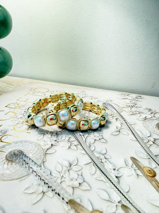 The Mapel Square Link Bracelet