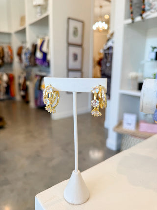 The Juliana Gold Hoop Earrings