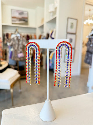 Chain Tassel Drop Earrings