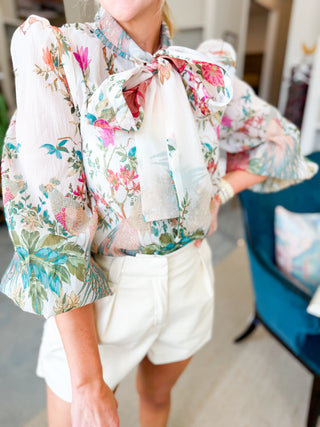 The Verona Tie Top