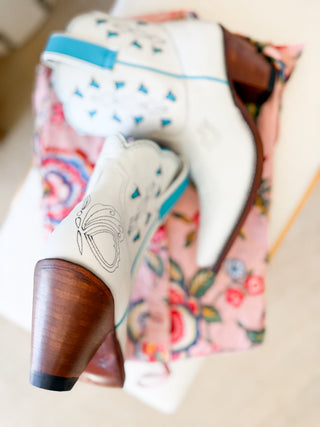 Turquoise Bright Boot