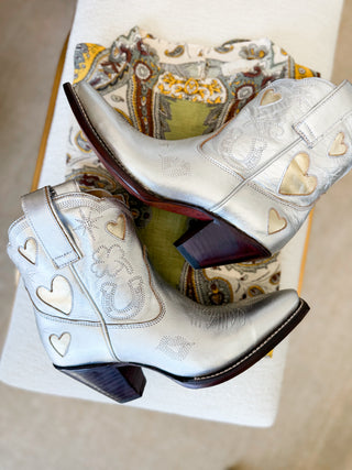 Metallic Lucky Boot