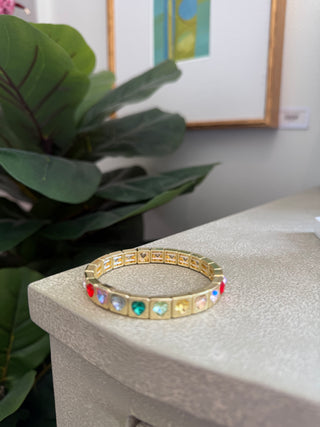 Sparkle Heart Stretch Bracelet