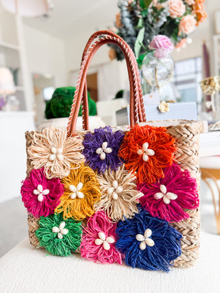 Queenie Floral Tote