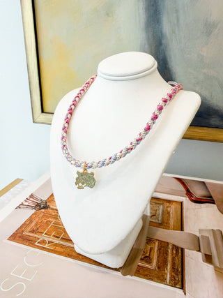 Braided Rope w/ Tigerhead Pendant