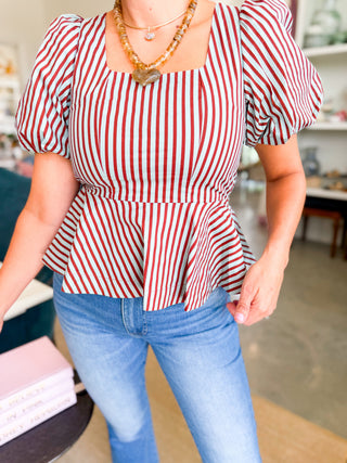 Striped Perfection Top