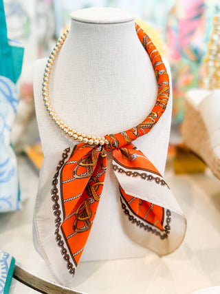 Summer Scarf Chain Necklace