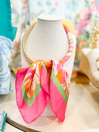 Summer Scarf Chain Necklace