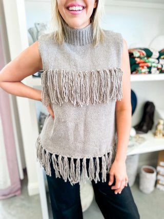 Flirty Fringe Top