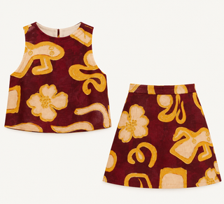 Delia Reverie Floral Mini Skirt