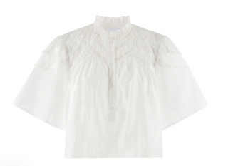 The Hayden Ruffle Shirt