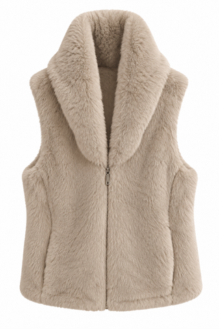 Snow Lodge Faux Fur Vest
