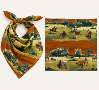 Ranch Print Bandana Scarf