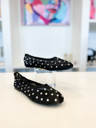 Heartful Rhinestone Flat